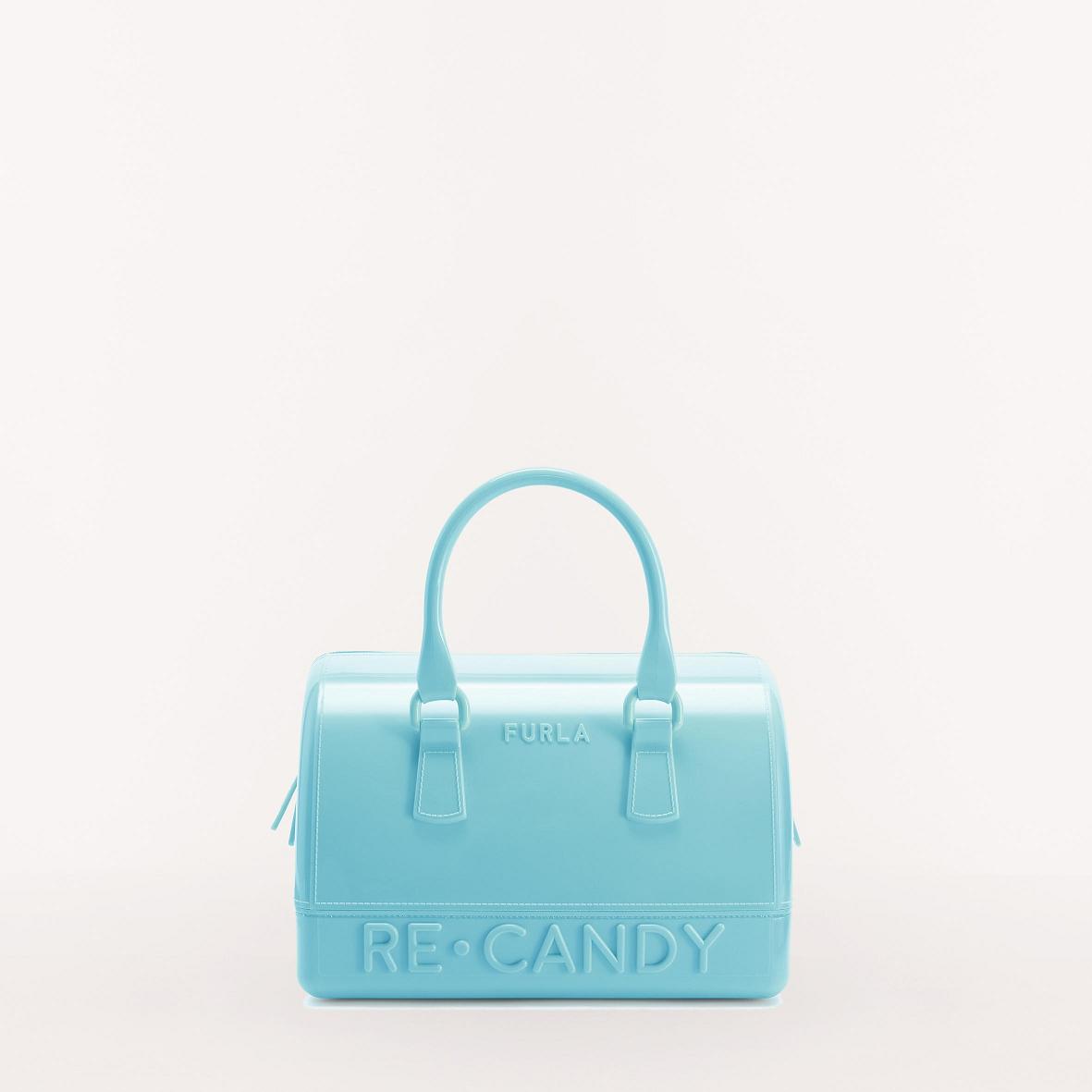 Furla Candy Women Handbags Blue ZQ0251649